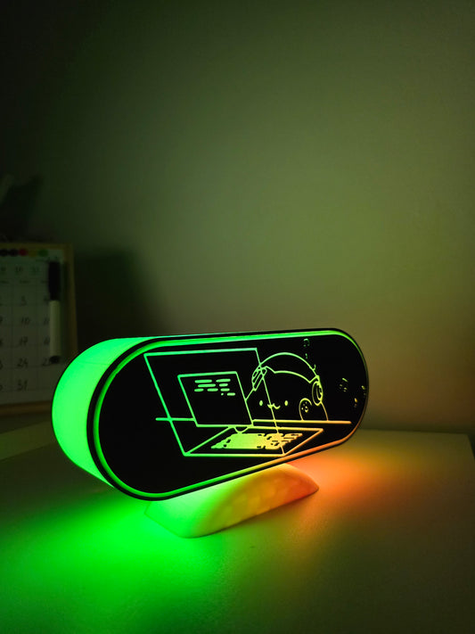 Bongo Cat - 2 in 1 - RGB Lamp and Headphone Stand
